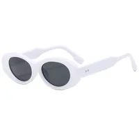 Vacation Commute Oval Resin Glass Oval Frame Full Frame Glasses main image 6