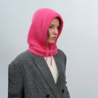 Unisex Simple Style Classic Style Solid Color Eaveless Wool Cap main image 4