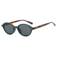 Basic Simple Style Oval Pc Oval Frame Full Frame Glasses main image 3