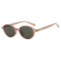 Basic Simple Style Oval Pc Oval Frame Full Frame Glasses main image 4