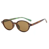 Basic Simple Style Oval Pc Oval Frame Full Frame Glasses main image 6
