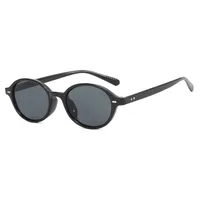 Basic Simple Style Oval Pc Oval Frame Full Frame Glasses sku image 1