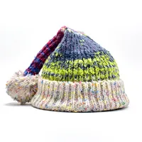 Women's Streetwear Color Block Eaveless Wool Cap sku image 3