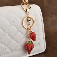 Alloy Strawberry Bag Charms main image 5