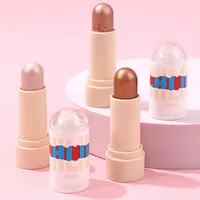 Casual Elegant Glam Solid Color Paste Shading Powder main image 4