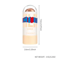 Casual Elegant Glam Solid Color Paste Shading Powder main image 2
