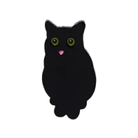 Cute Cat Alloy Stoving Varnish Unisex Brooches sku image 2