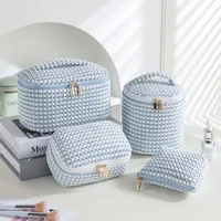 Elegant Basic Streetwear Solid Color Corduroy Square Makeup Bags & Storage sku image 18