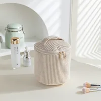 Elegant Basic Streetwear Solid Color Corduroy Square Makeup Bags & Storage sku image 16