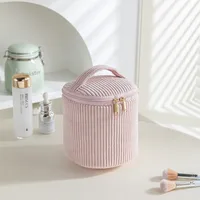 Elegant Basic Streetwear Solid Color Corduroy Square Makeup Bags & Storage sku image 17