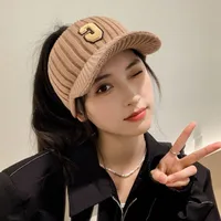 Women's Casual Letter Curved Eaves Baseball Cap main image 2