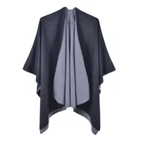 Women's Casual Color Block Imitation Cashmere Shawl sku image 17