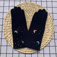 Unisex Classic Style Solid Color Gloves main image 2
