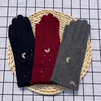 Unisex Classic Style Solid Color Gloves main image 4