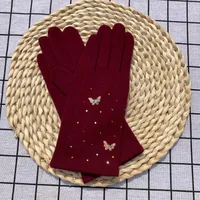 Unisex Classic Style Solid Color Gloves sku image 2