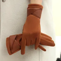 Women's Basic Simple Style Solid Color Gloves sku image 2