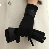 Women's Basic Simple Style Solid Color Gloves sku image 4
