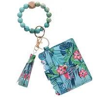 Casual Streetwear Color Block Silica Gel Bracelets Keychain main image 5