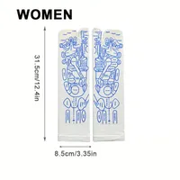 Casual Unisex Letter Polyester Ankle Socks A Pair sku image 3