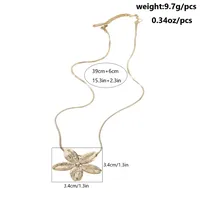 Wholesale Jewelry Elegant Commute Irregular Geometric 201 Stainless Steel Necklace sku image 7