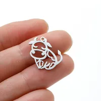Cute Cattle 304 Stainless Steel Polishing Plating 18K Gold Plated Charms main image 6
