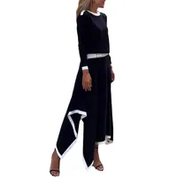 Holiday Women's Vacation Simple Style Solid Color Polyester Skirt Sets Skirt Sets main image 4