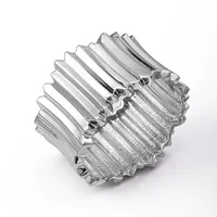 Vintage Style Solid Color Alloy Unisex Bangle sku image 8