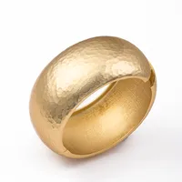 Vintage Style Solid Color Alloy Unisex Bangle sku image 12