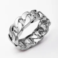 Vintage Style Solid Color Alloy Unisex Bangle sku image 3