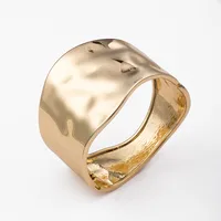 Vintage Style Solid Color Alloy Unisex Bangle sku image 14