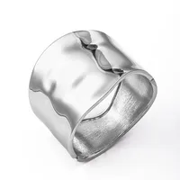 Vintage Style Solid Color Alloy Unisex Bangle sku image 15