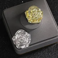 Simple Style Flower Zinc Alloy Plating Women's Brooches main image 1