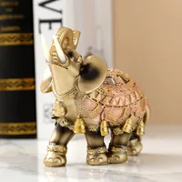Retro Elephant Resin Ornaments Artificial Decorations main image 3