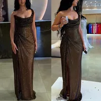 Women's Party Dress Simple Style Oblique Collar Zipper Sleeveless Solid Color Maxi Long Dress Cocktail Party main image 1