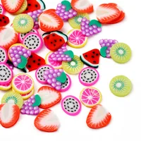 Cute Sweet Fruit Polymer Clay 1 Set main image 5