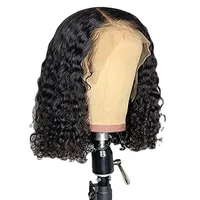 Women's Casual Elegant Simple Style Casual Party Street High Temperature Wire Side Fringe Short Curly Hair Wigs main image 5