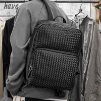 Solid Color Business School Daily School Backpack main image 1