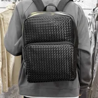 Solid Color Business School Daily School Backpack main image 3