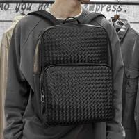 Solid Color Business School Daily School Backpack main image 4