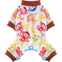 Cute Flannel Monkey Pet Clothing main image 2