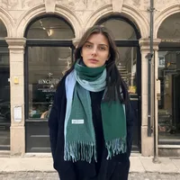 Women's Casual Simple Style Color Block Imitation Cashmere Tassel Scarf sku image 20