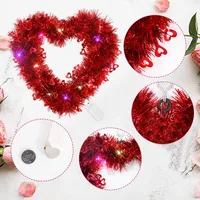 Valentine'S Day Simple Style Heart Shape PET Holiday Party Hanging Ornaments Decorations Hanging Ornaments 1 Piece main image 3