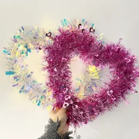 Valentine'S Day Simple Style Heart Shape PET Holiday Party Hanging Ornaments Decorations Hanging Ornaments 1 Piece main image 5