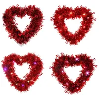 Valentine'S Day Simple Style Heart Shape PET Holiday Party Hanging Ornaments Decorations Hanging Ornaments 1 Piece main image 4