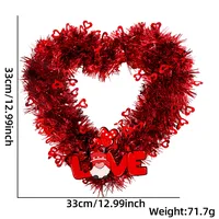 Valentine'S Day Simple Style Heart Shape PET Holiday Party Hanging Ornaments Decorations Hanging Ornaments 1 Piece sku image 15
