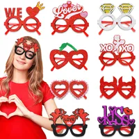 Valentine'S Day Cute Heart Shape Plastic Party Party Glasses Party Accessories 1 Piece main image 2