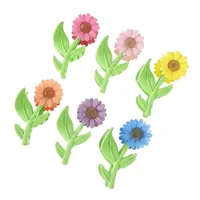 Women's Pastoral Sunflower Plastic Hair Claws main image 5