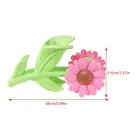 Women's Pastoral Sunflower Plastic Hair Claws main image 2