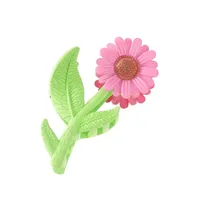 Women's Pastoral Sunflower Plastic Hair Claws sku image 3