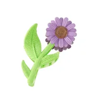 Women's Pastoral Sunflower Plastic Hair Claws sku image 6